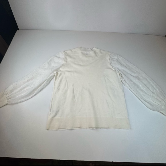 Vince Camuto Women's Clip Dot Sleeve Pullover Fashion Sweater - Picture 11 of 16